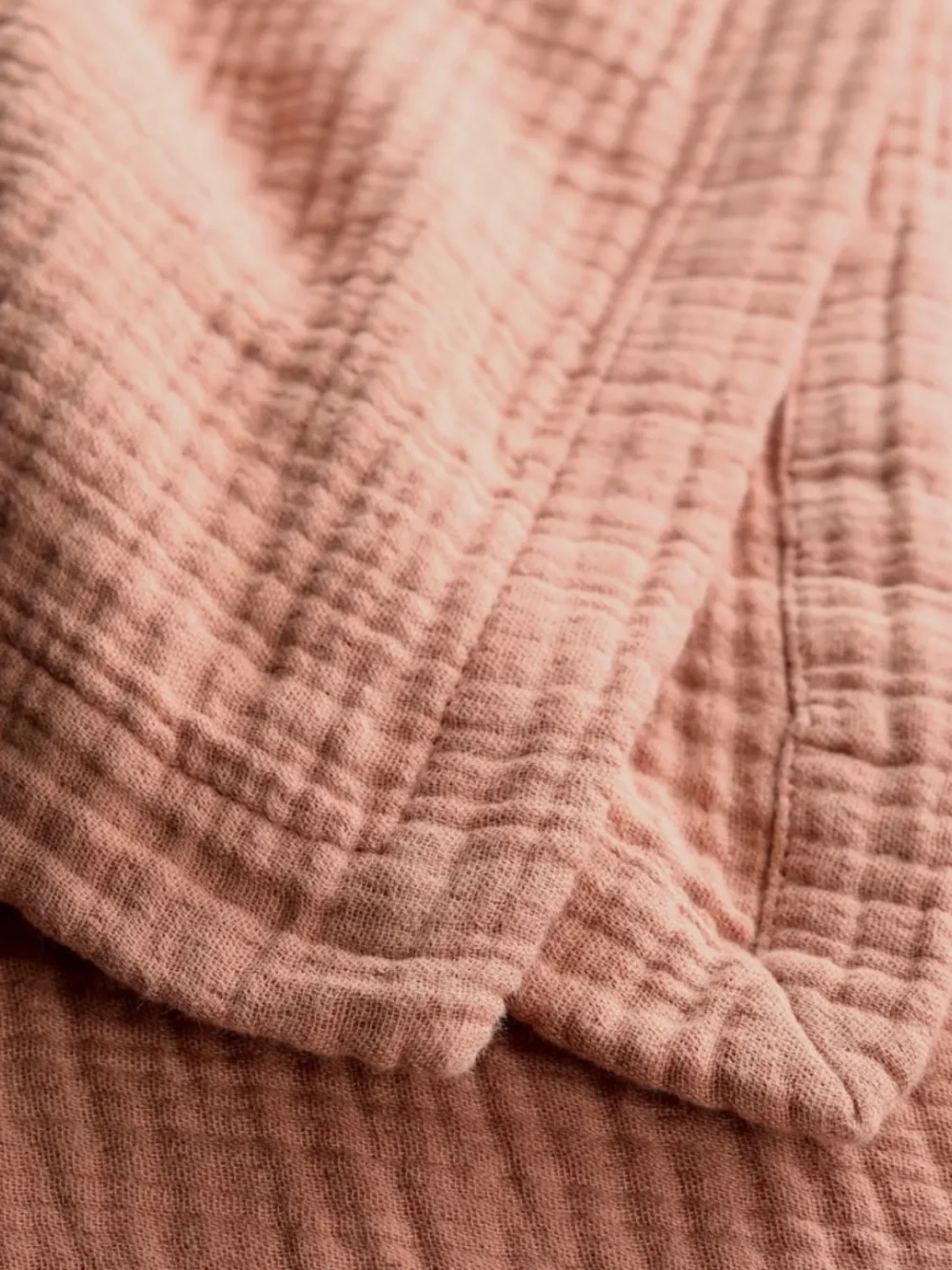 Organic Cotton Gauze Blanket King Cal King Sedona